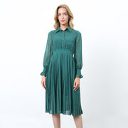 Robe-chemisier rétro