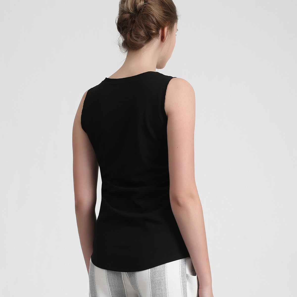 Débardeur bi-matières