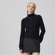 Cardigan en maille texturée