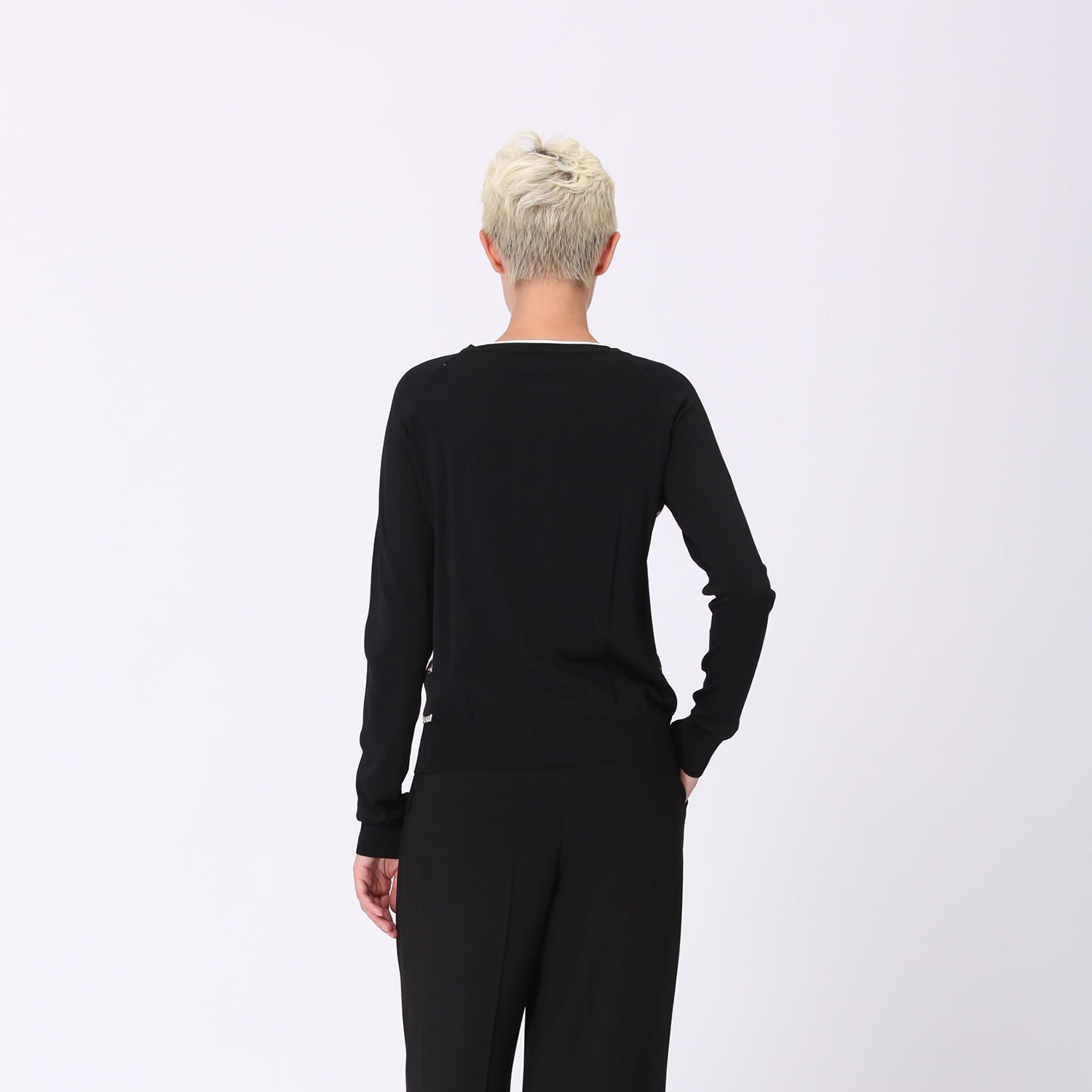 Cardigan à imprimé devant