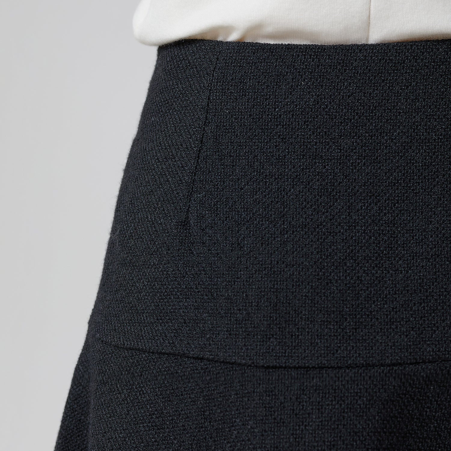 Jupe courte trapèze