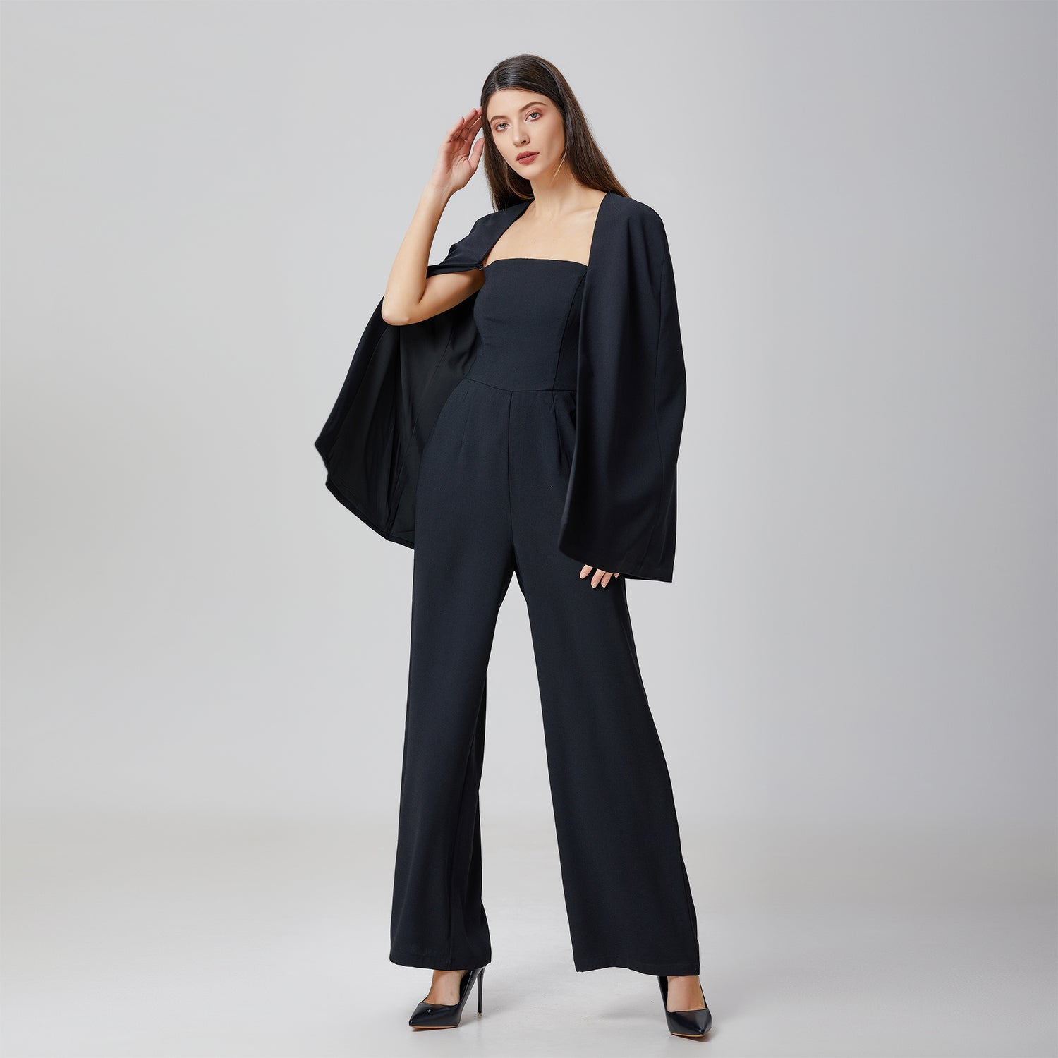 Cape soirée minimaliste