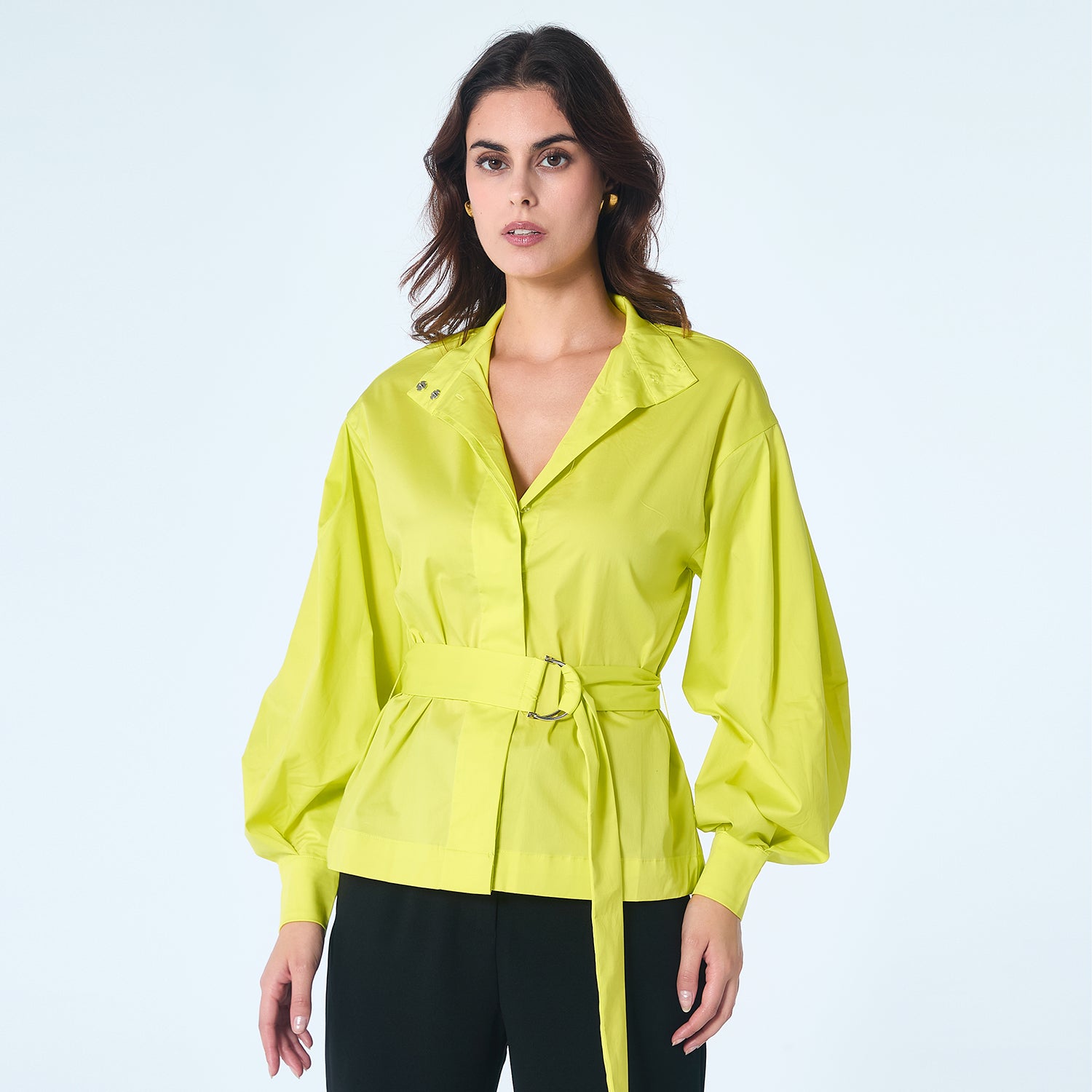 Blouson léger à col haut