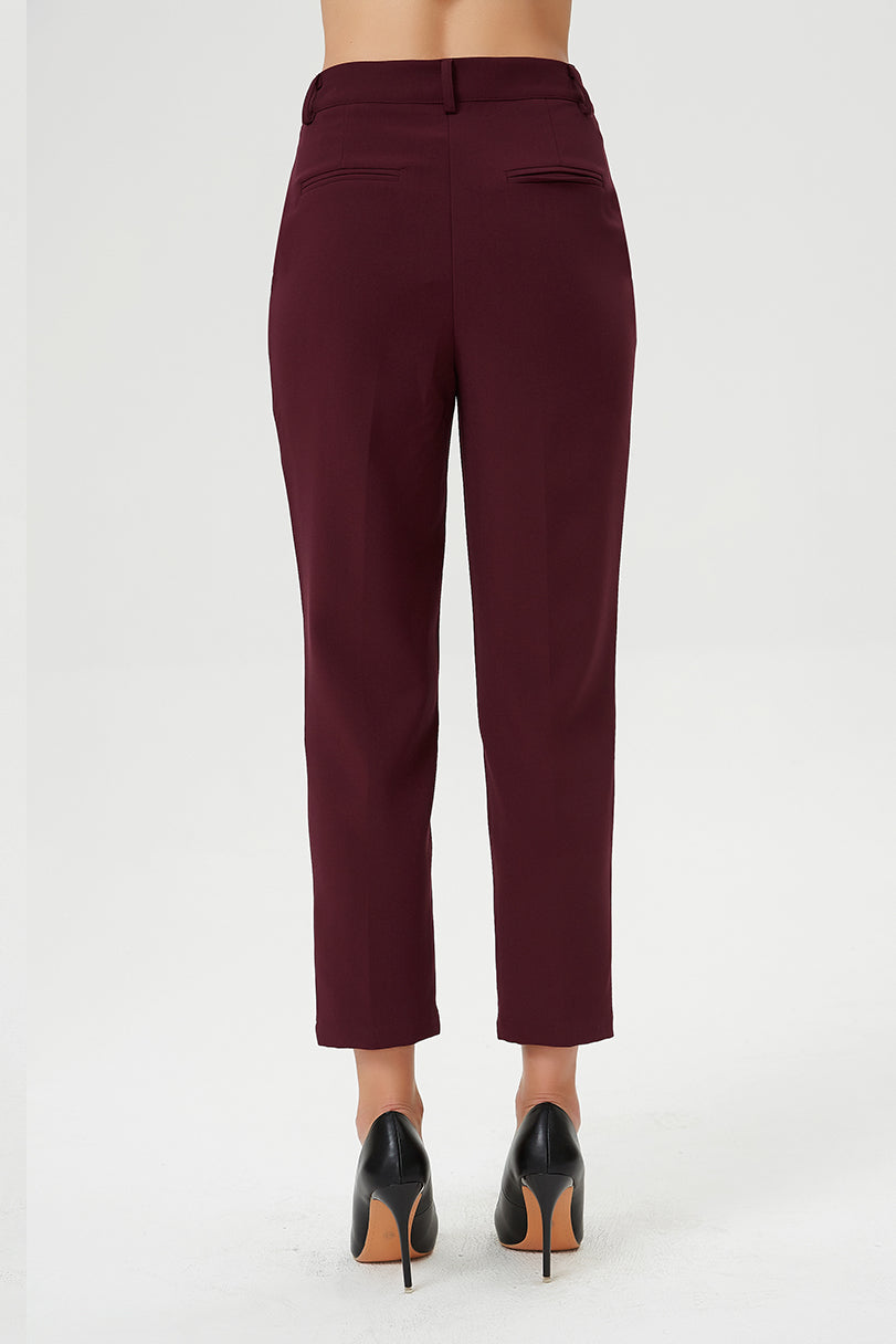 Pantalon court fuselé