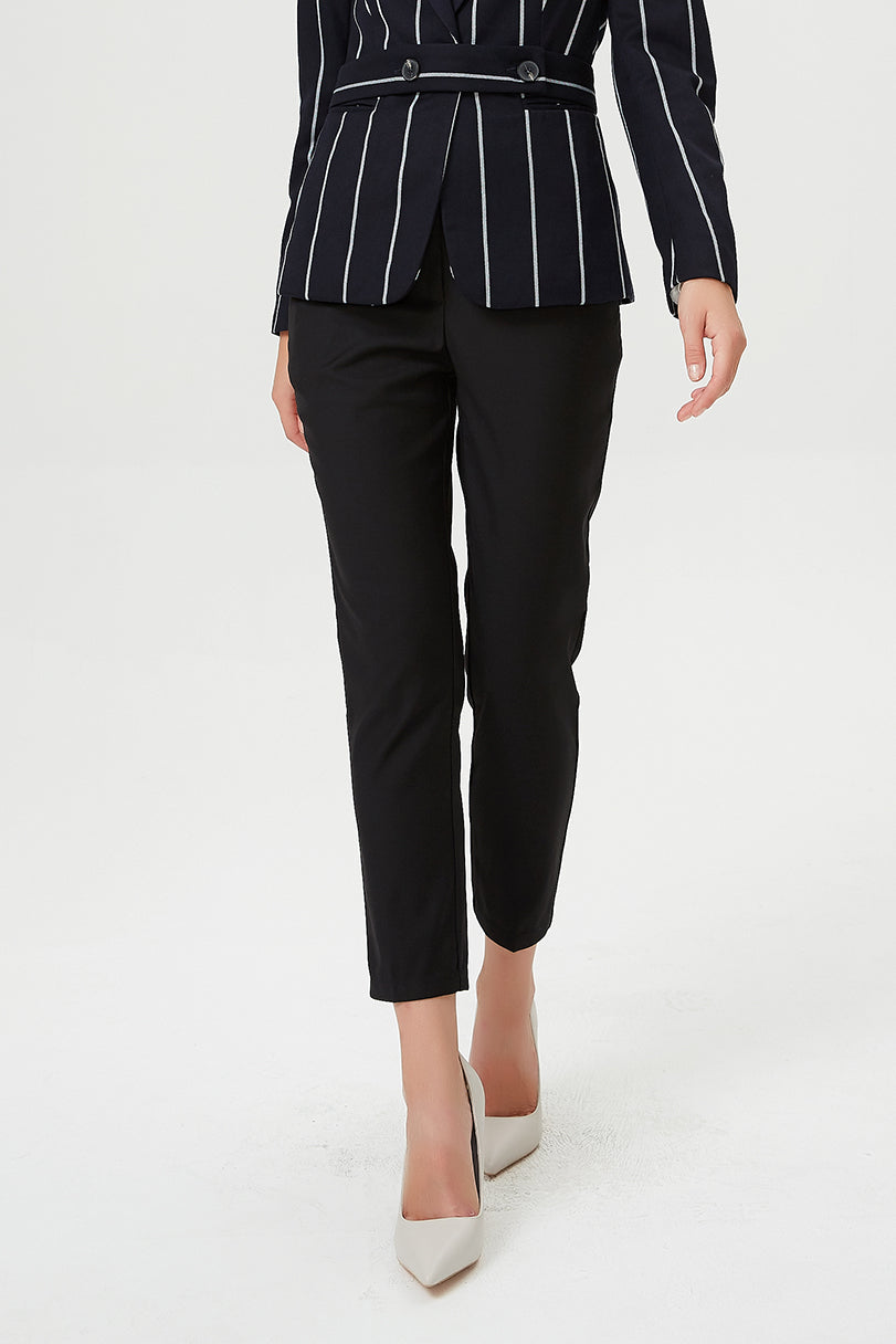 Pantalon court fuselé