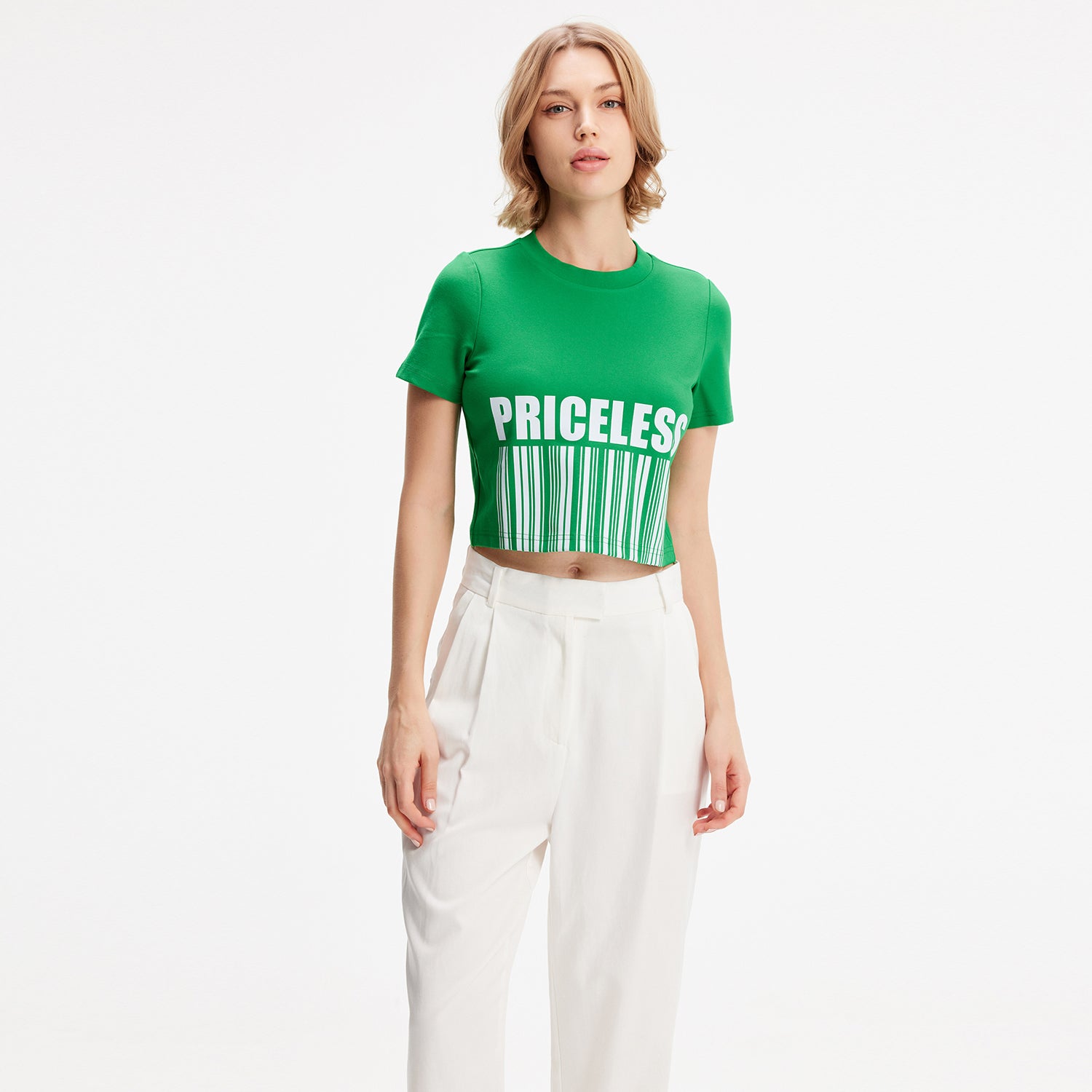 Pantalon tailleur fuselé