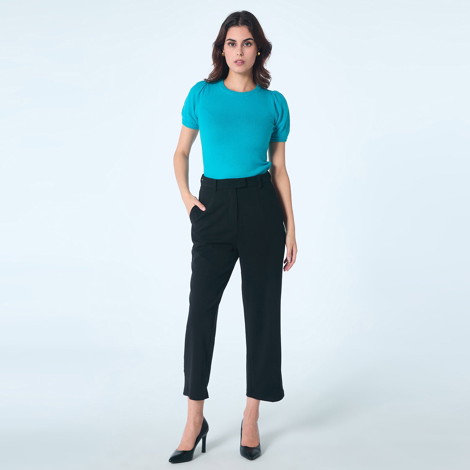 Pantalon cigarette fuselé