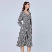 Robe midi à imprimé Liberty