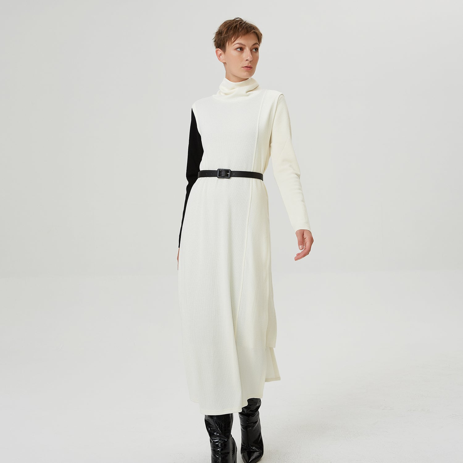 Poncho asymétrique léger