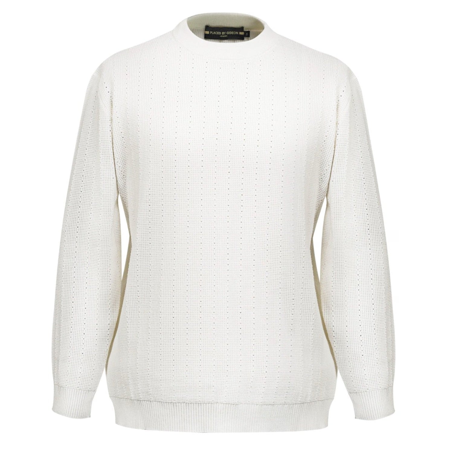 Pull Blanc Texturé en Maille - Smart & Joy