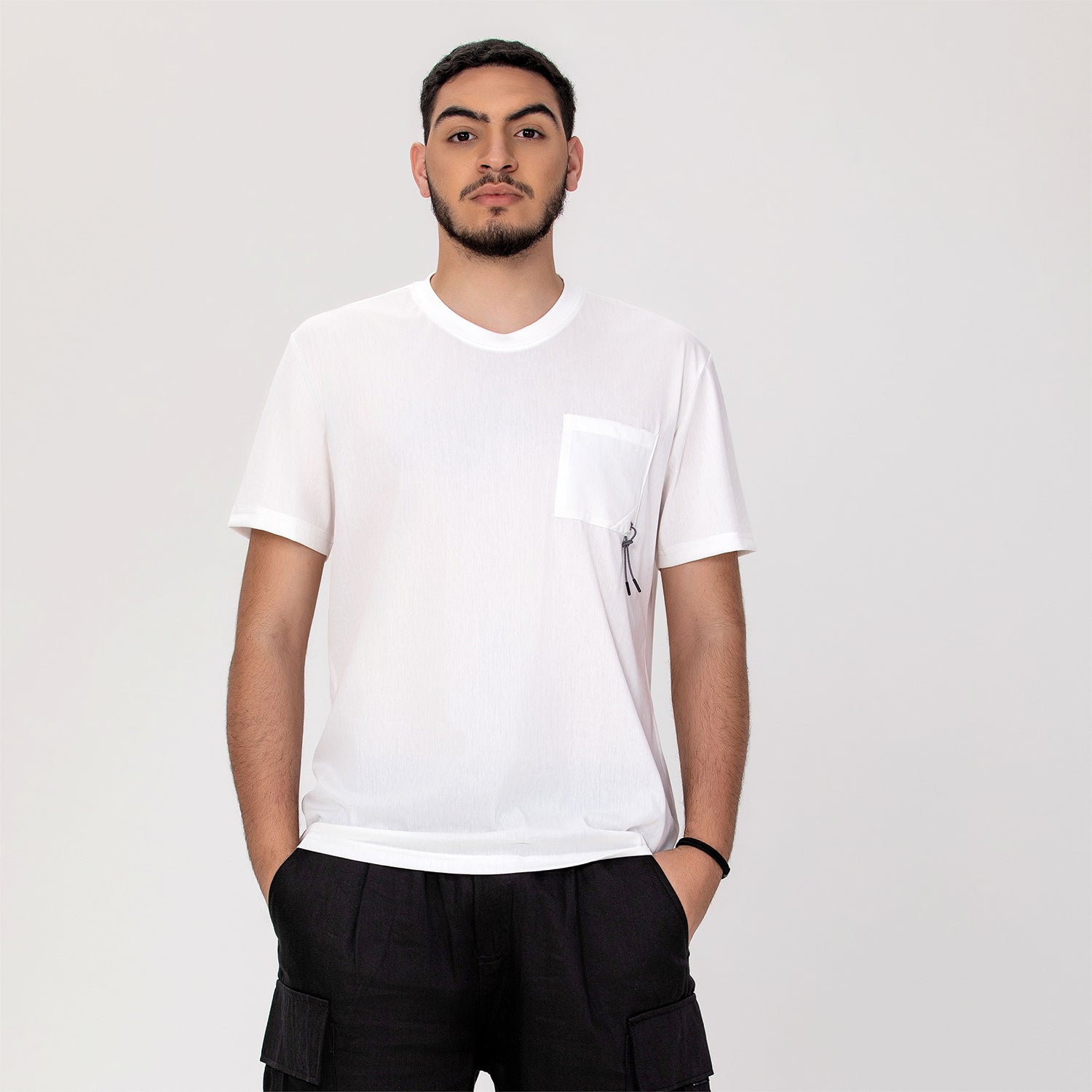 T-shirt avec détail sur poche