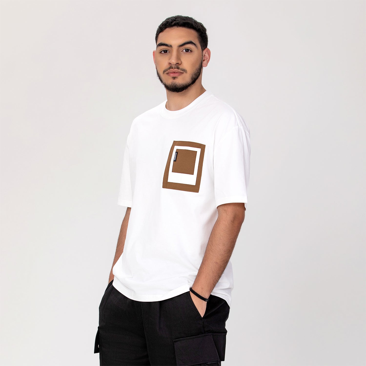 T-shirt poche fenêtre