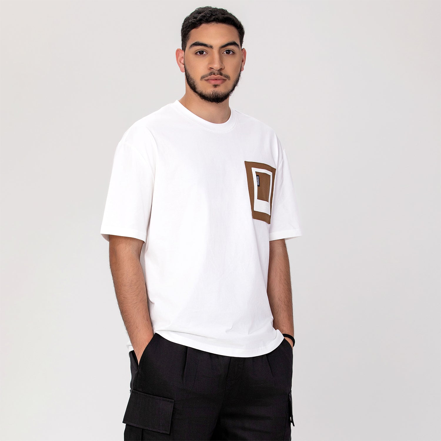 T-shirt poche fenêtre