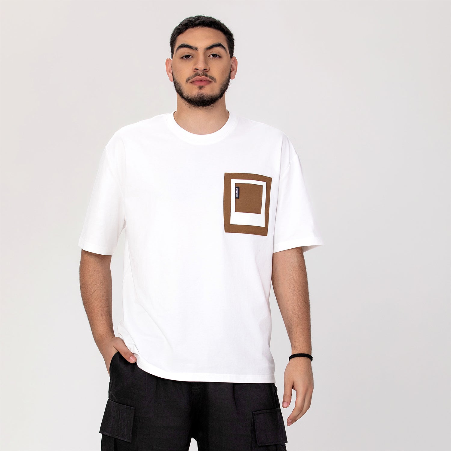 T-shirt poche fenêtre