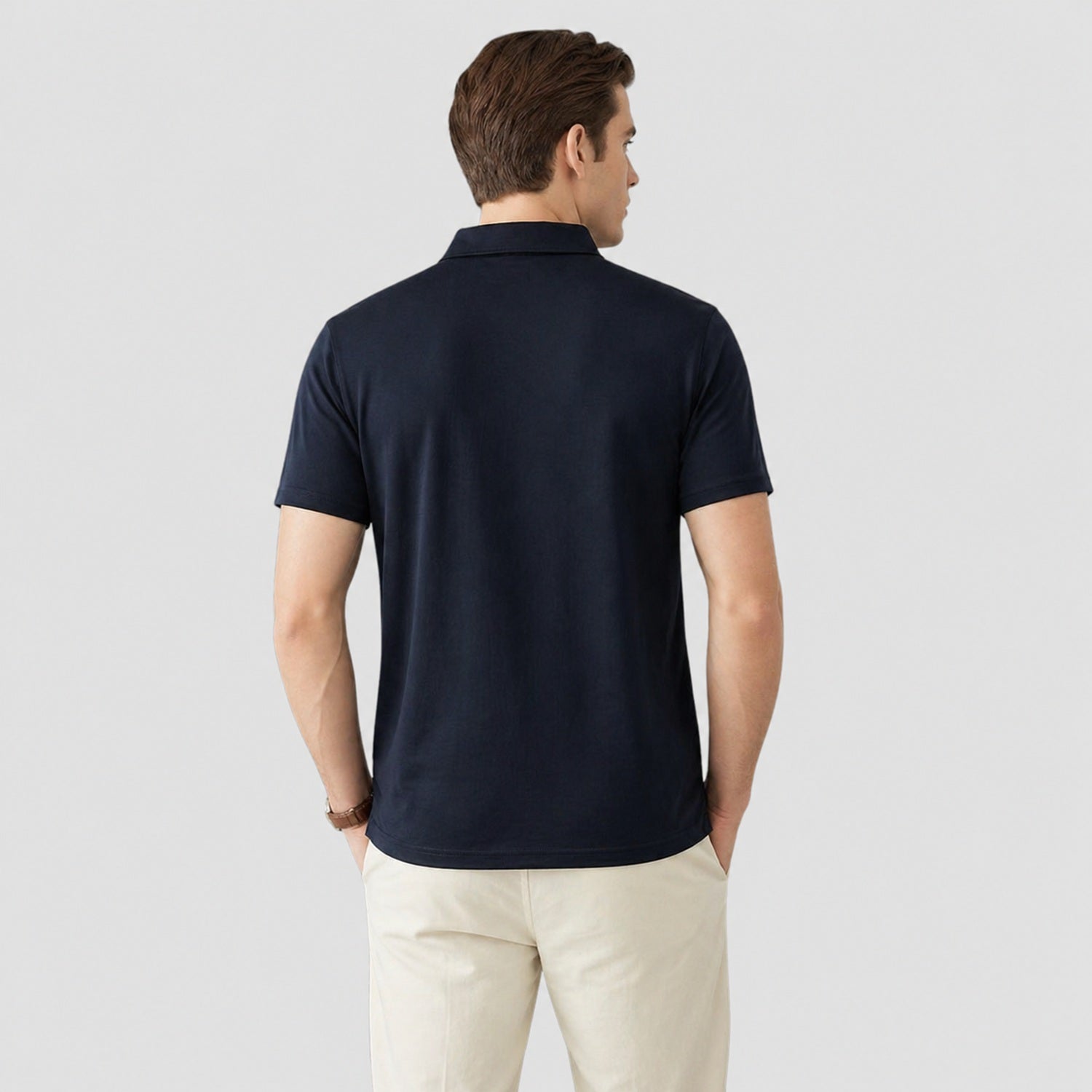 Polo casual chic manches courtes