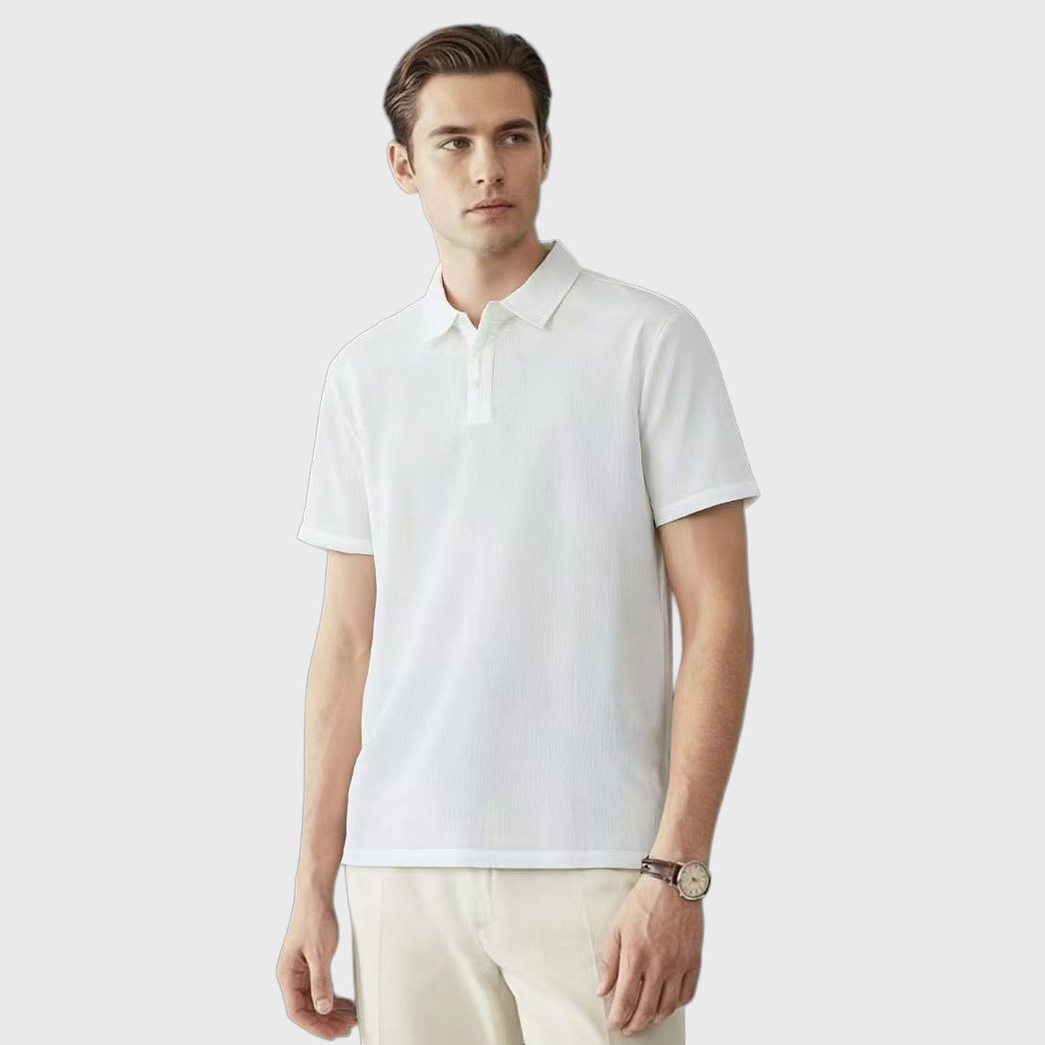 Polo casual chic manches courtes