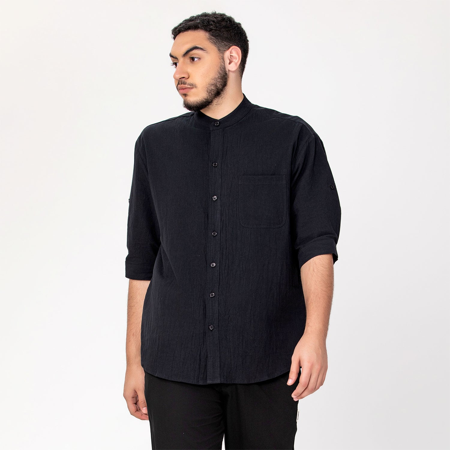 Chemise mao minimaliste - Smart & Joy
