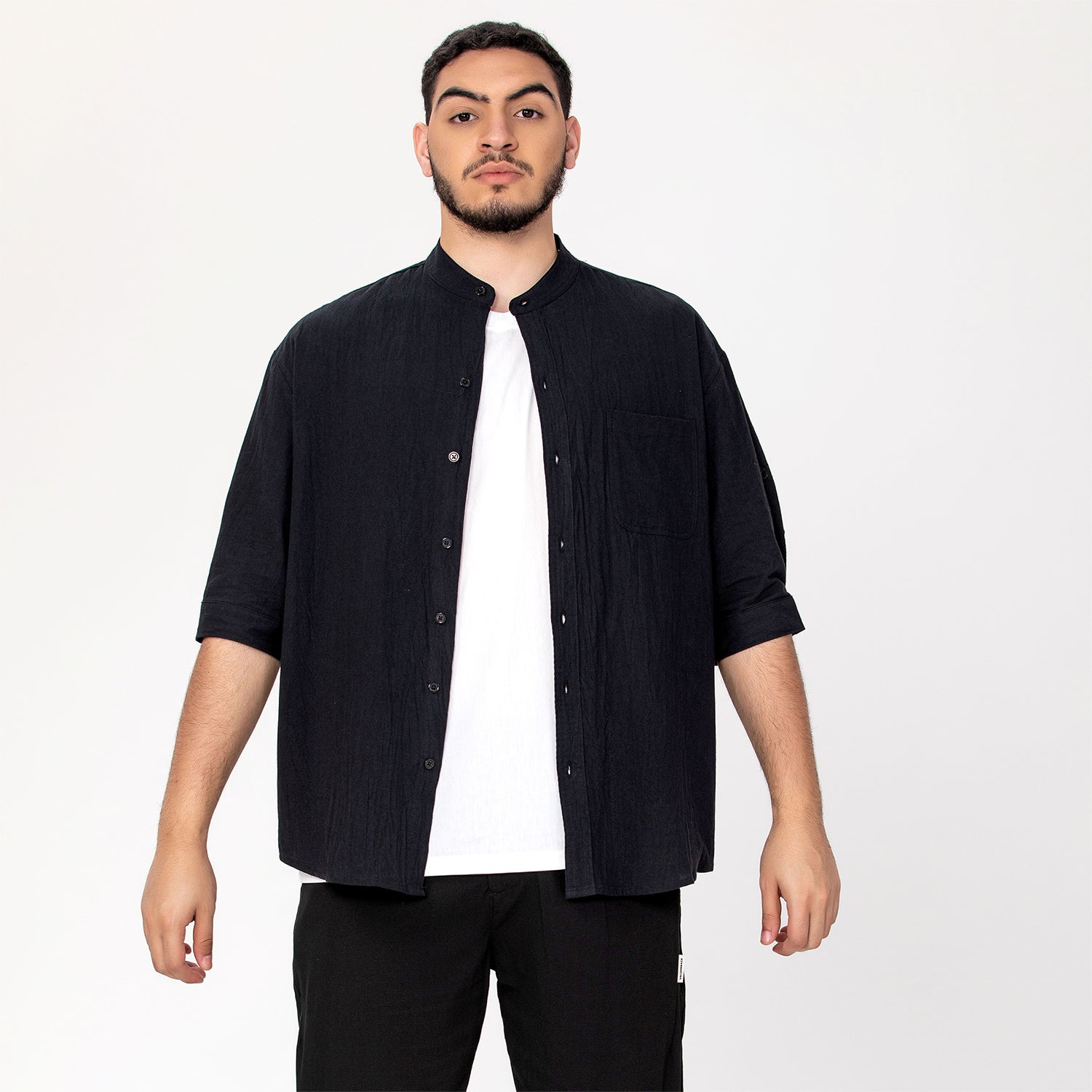 Chemise mao minimaliste - Smart & Joy