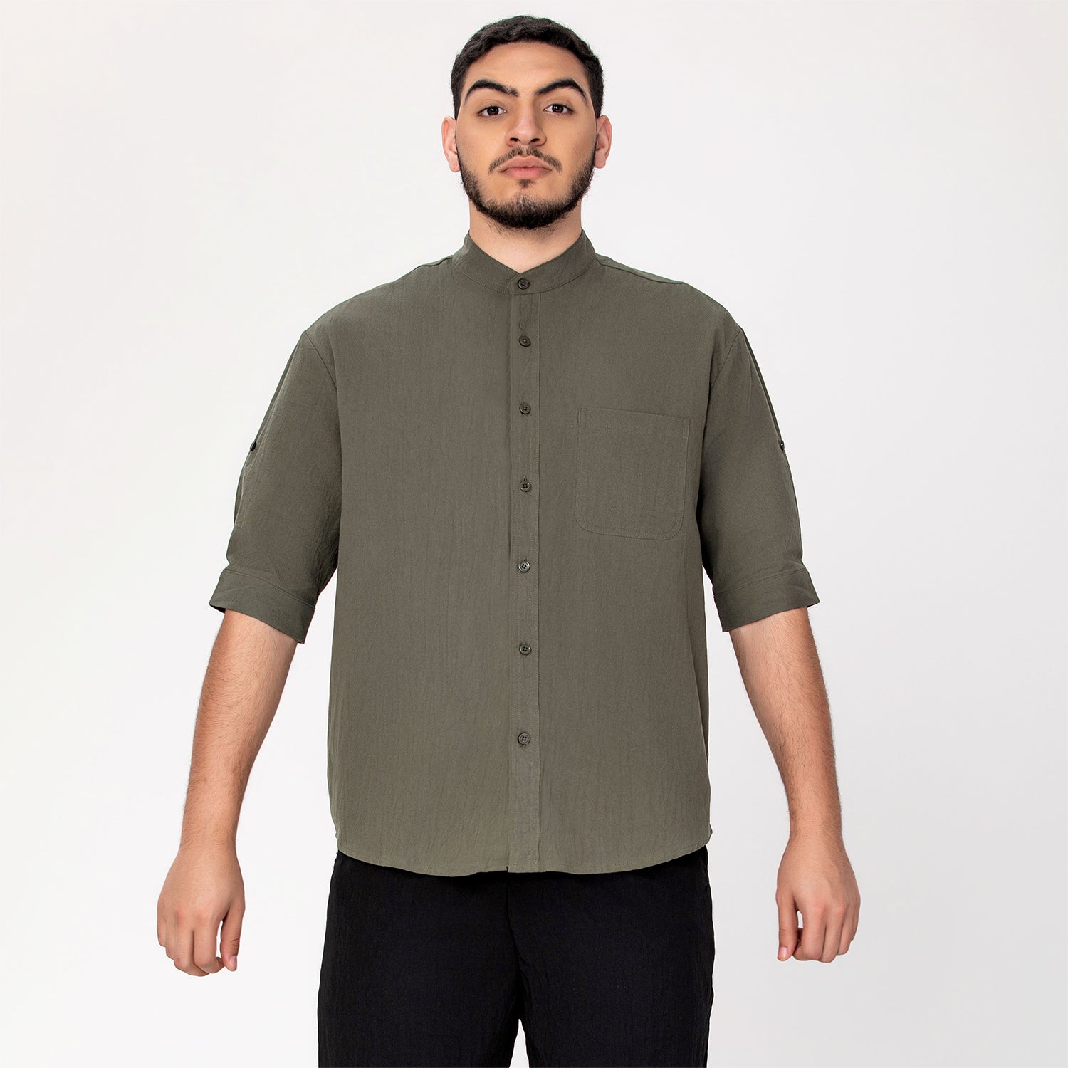 Chemise mao minimaliste - Smart & Joy