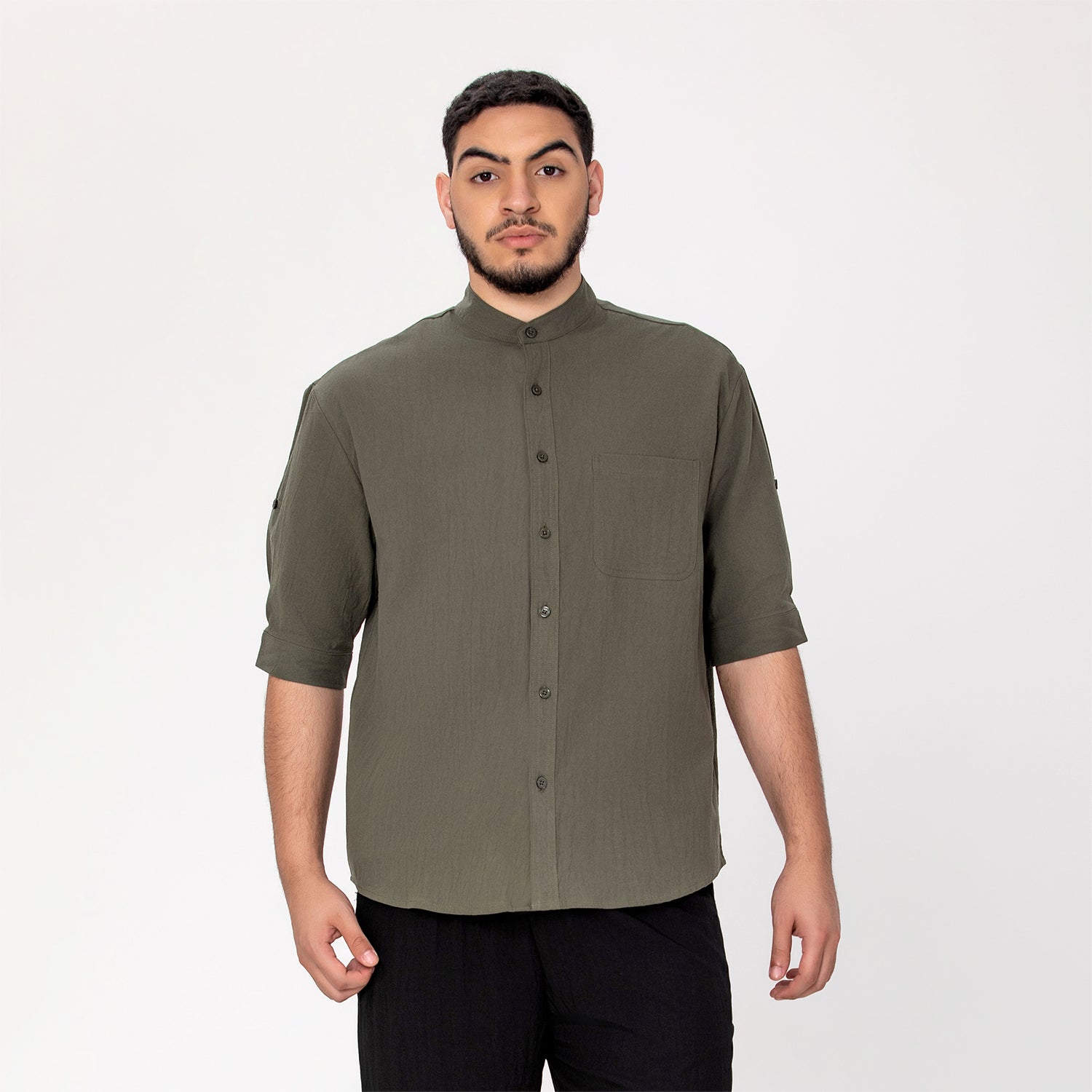 Chemise mao minimaliste - Smart & Joy