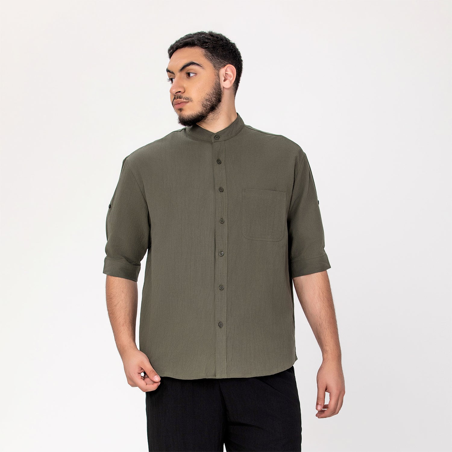 Chemise mao minimaliste - Smart & Joy
