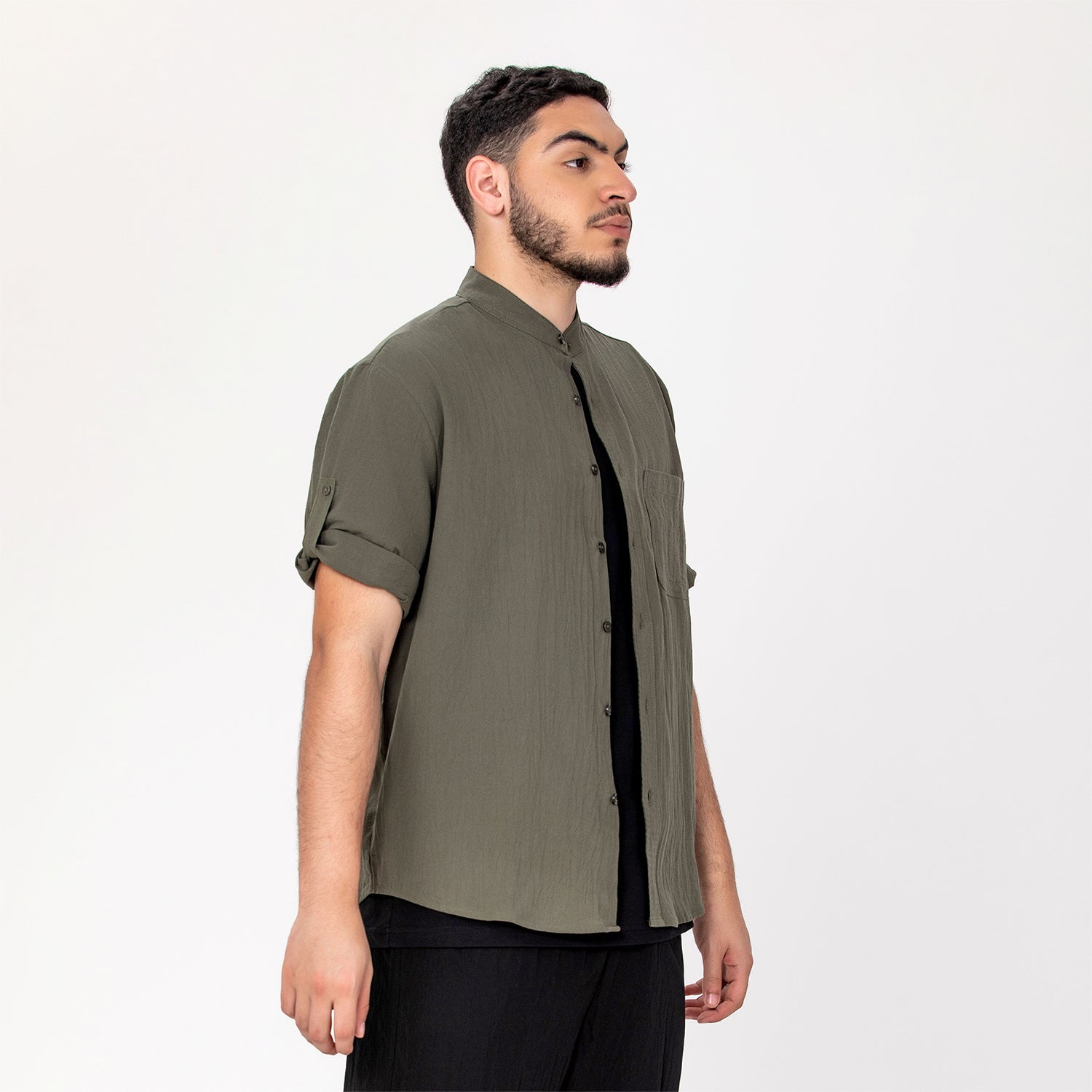 Chemise mao minimaliste - Smart & Joy