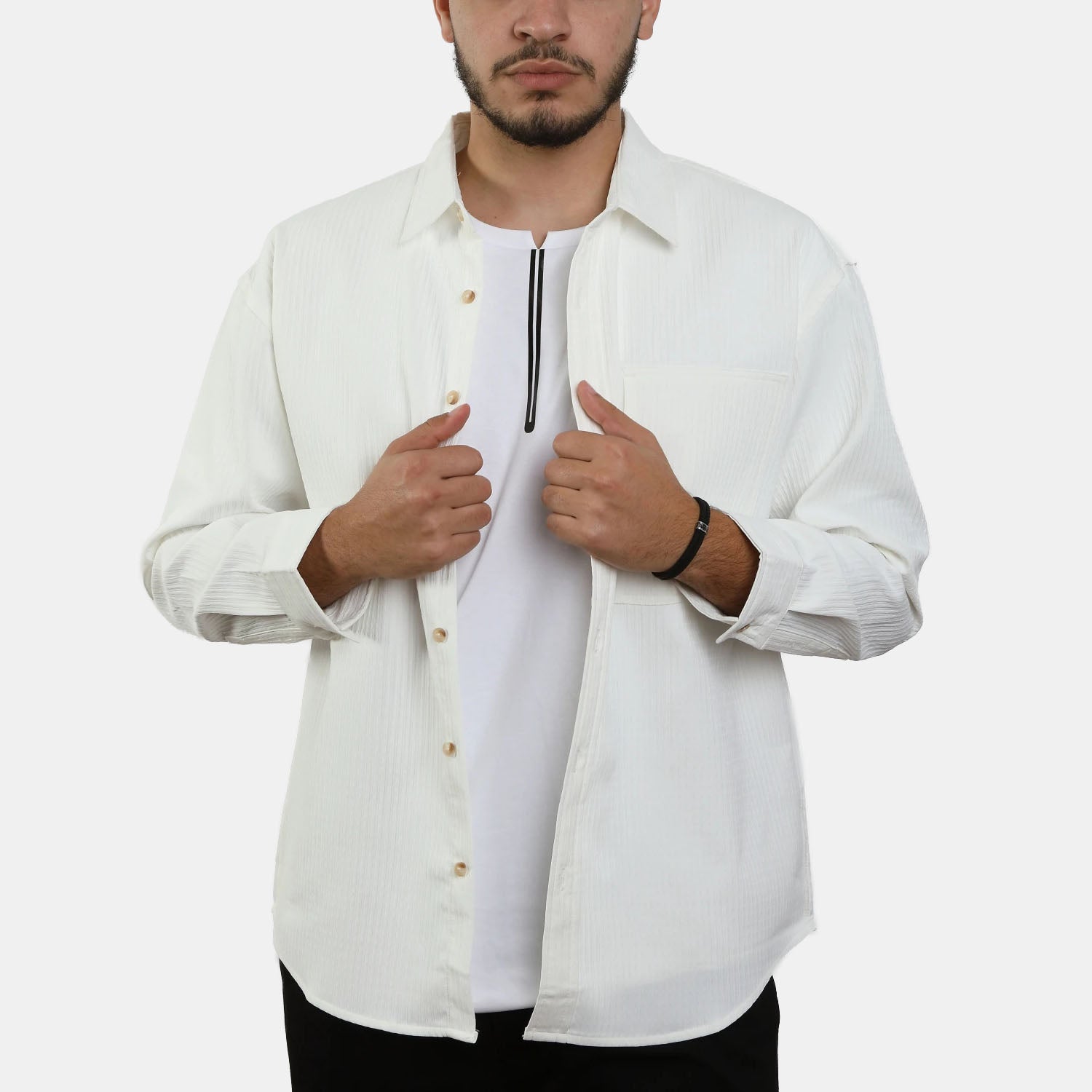 Chemise Texturée Intemporelle