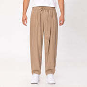 Pantalon large décontracté