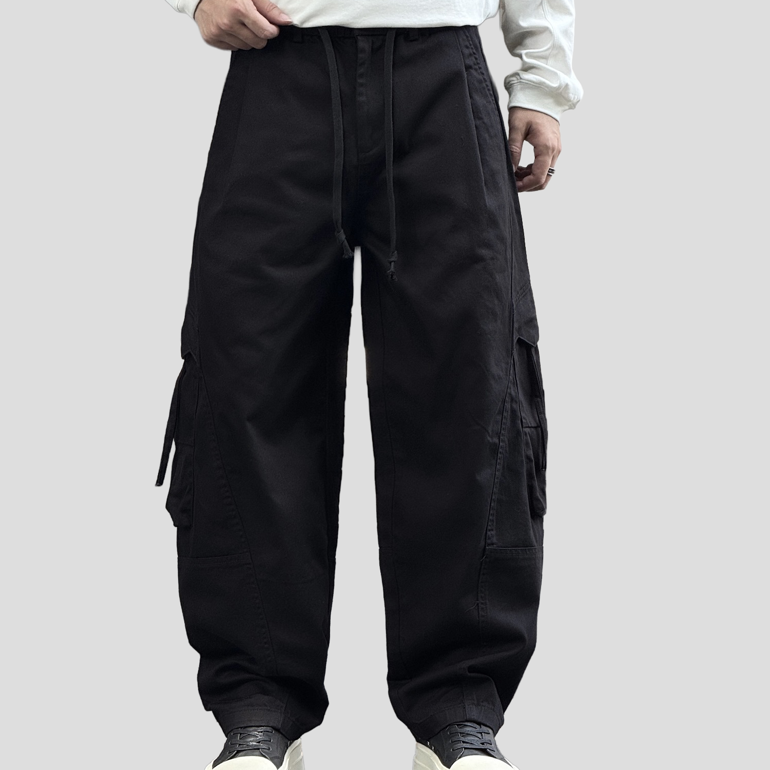 Pantalon cargo style urbain avec poches latérales