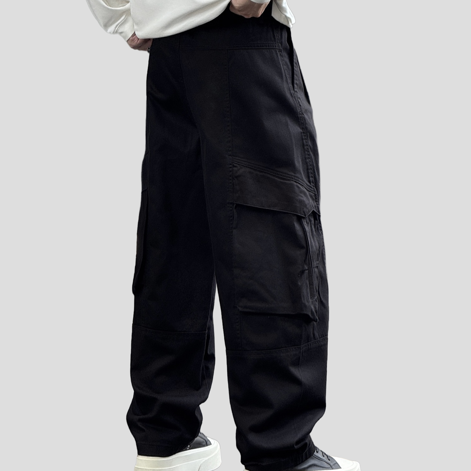 Pantalon cargo style urbain avec poches latérales