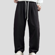 Pantalon ample décontracté avec taille élastique