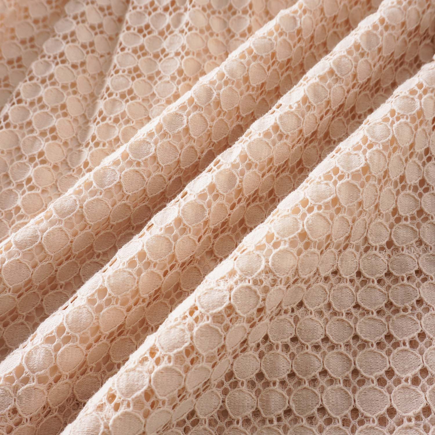 Robe Courte Cache-Cœur en Dentelle Texturée - Smart & Joy