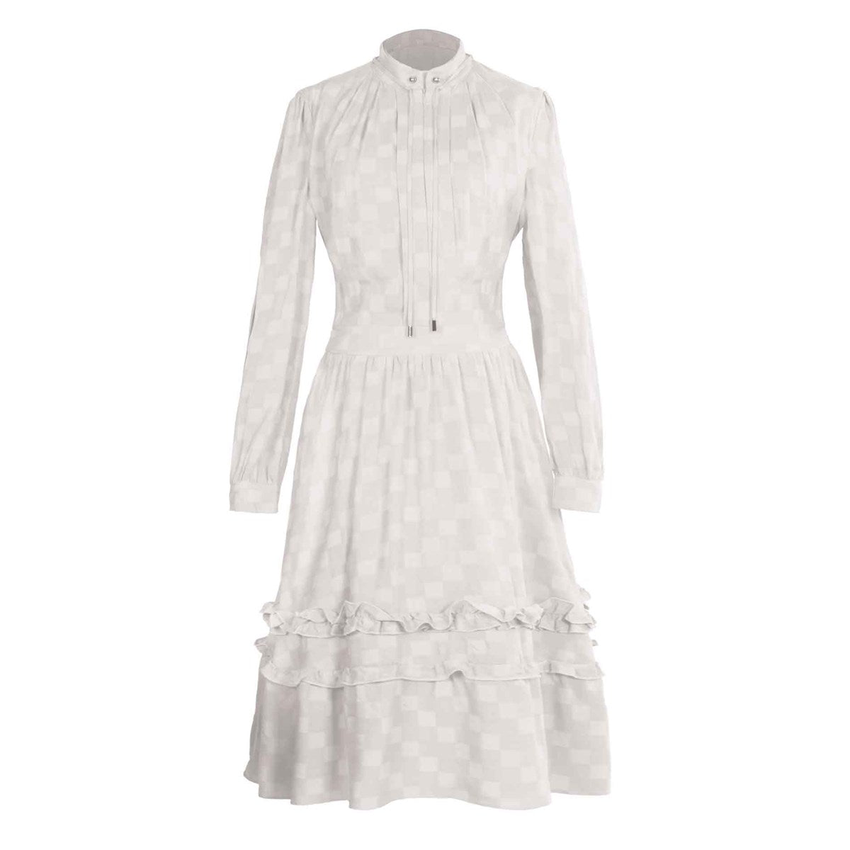 Robe- blouse mi-longue évasée