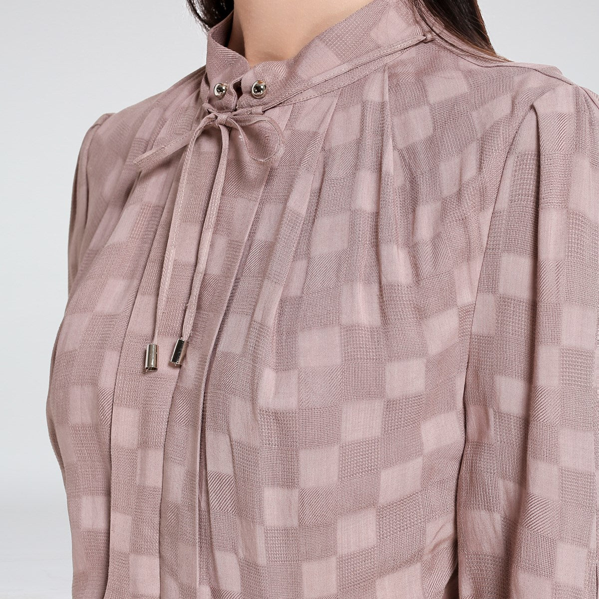 Robe- blouse mi-longue évasée