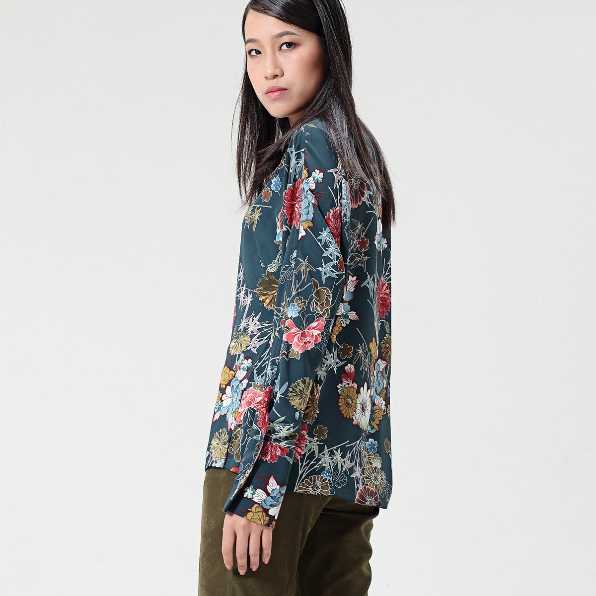 Blouse imprimé floral