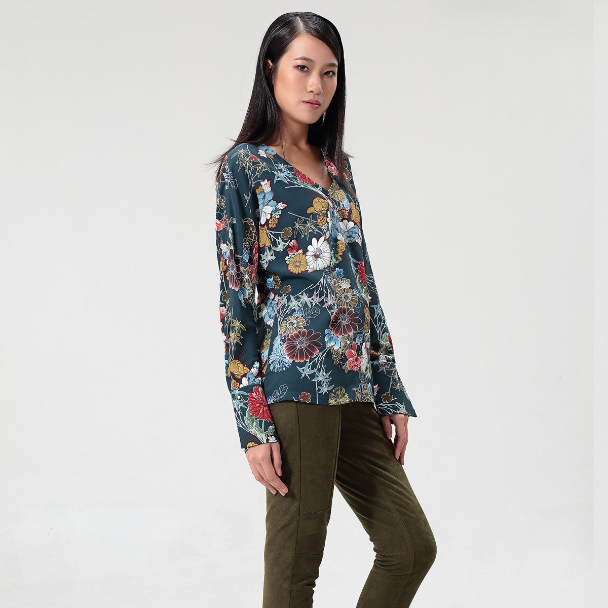 Blouse imprimé floral