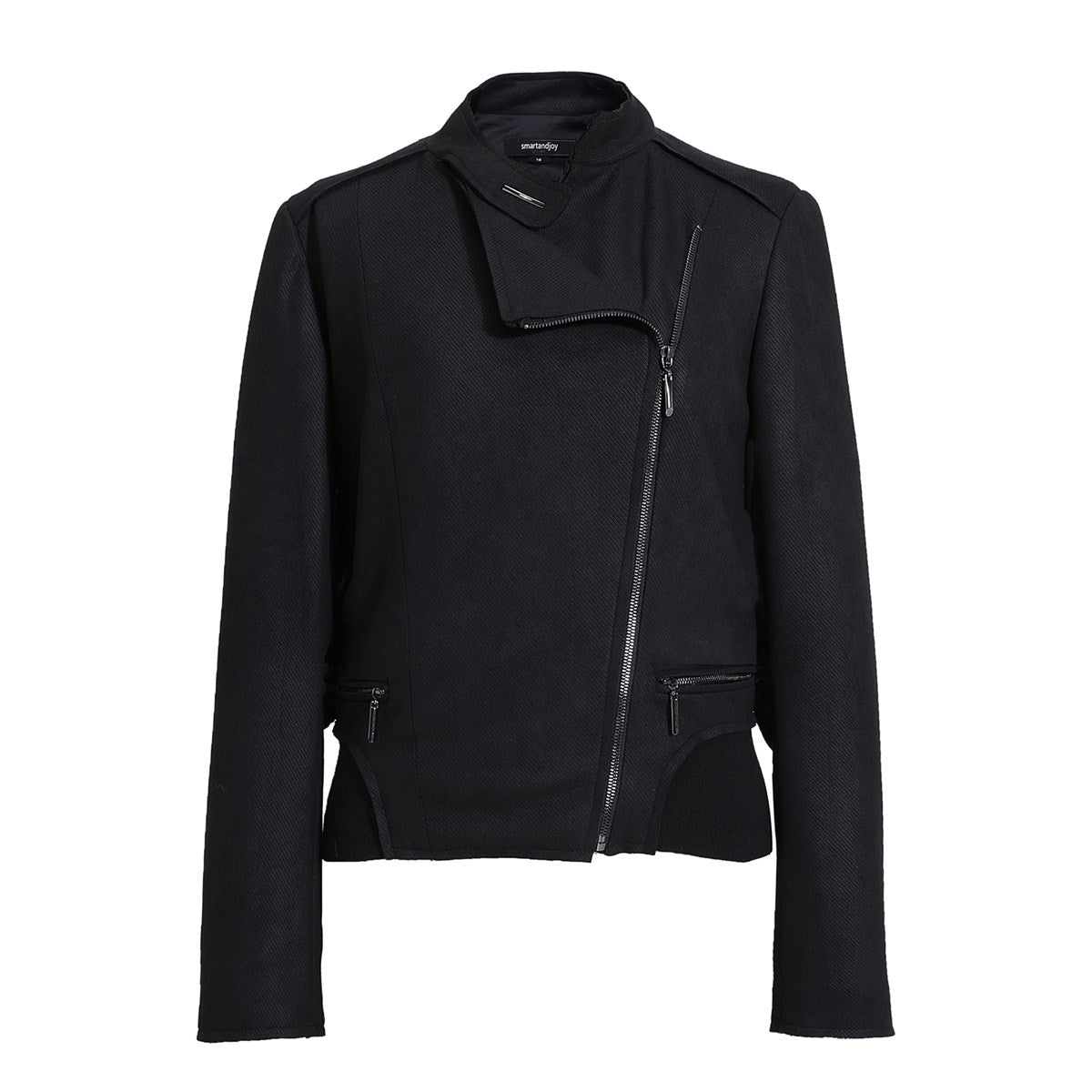 Blouson type Perfecto en suédine