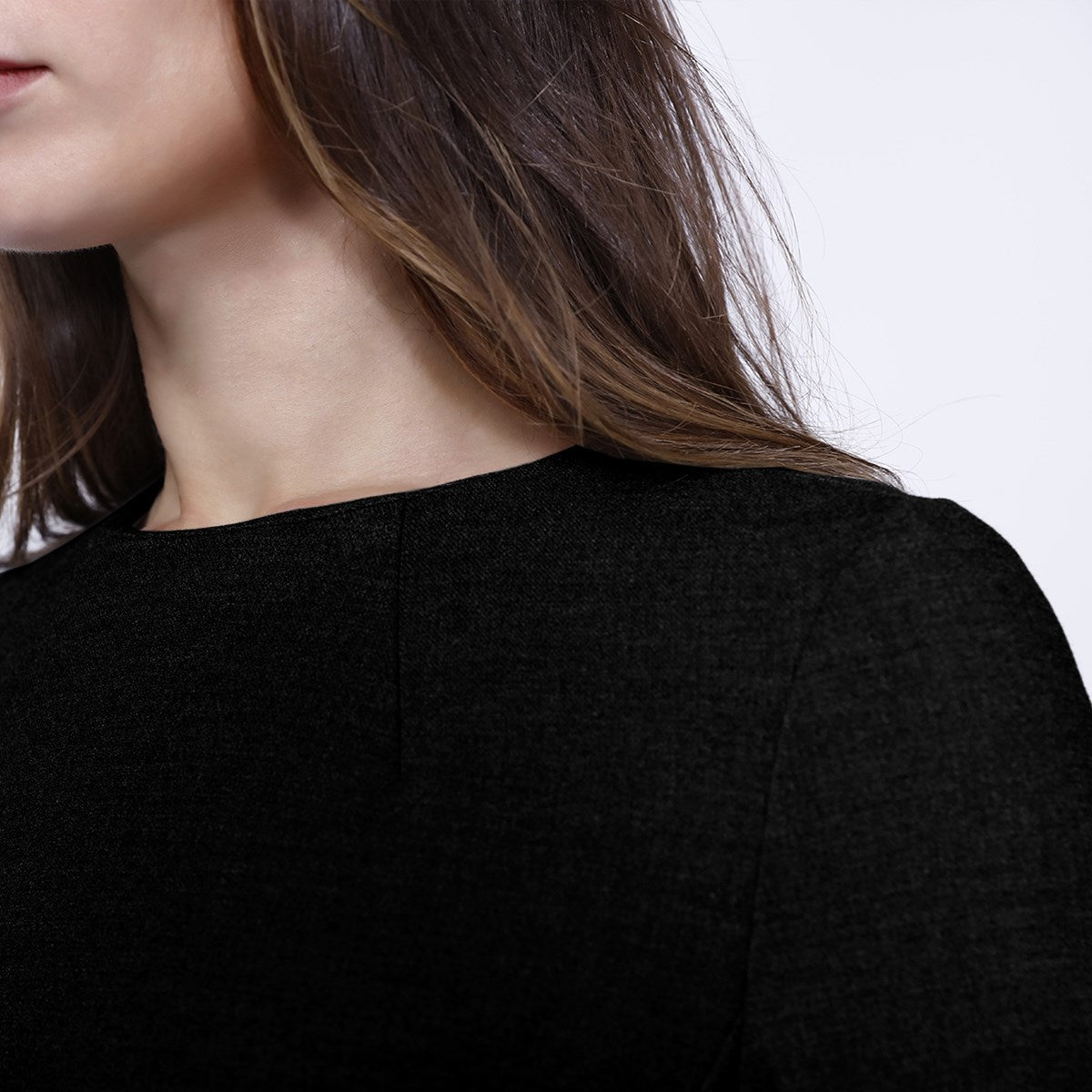 Robe rétro cintrée et largement évasée