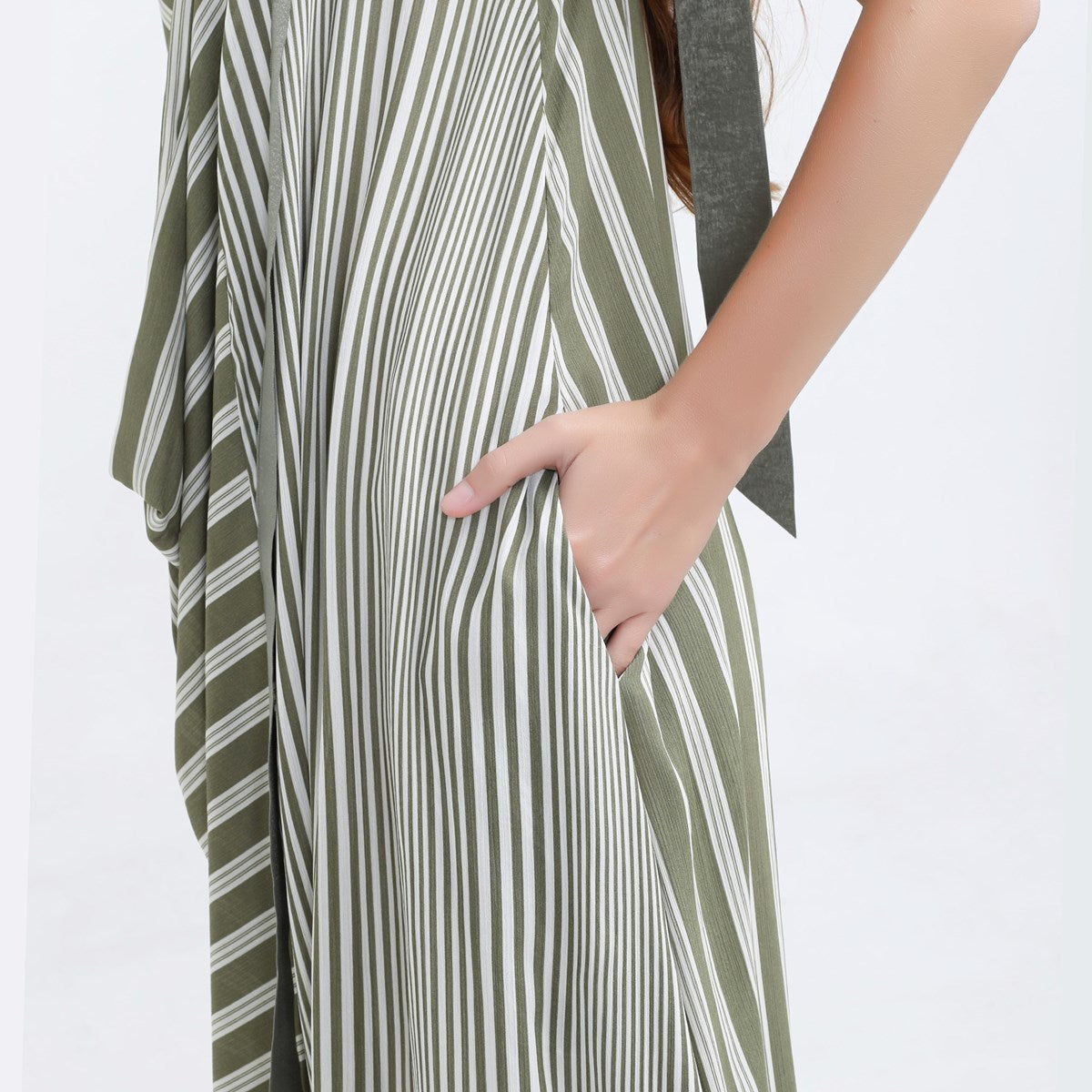 Robe de cocktail mélangée à imprimé maxi