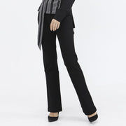 Pantalon droit en jersey épais