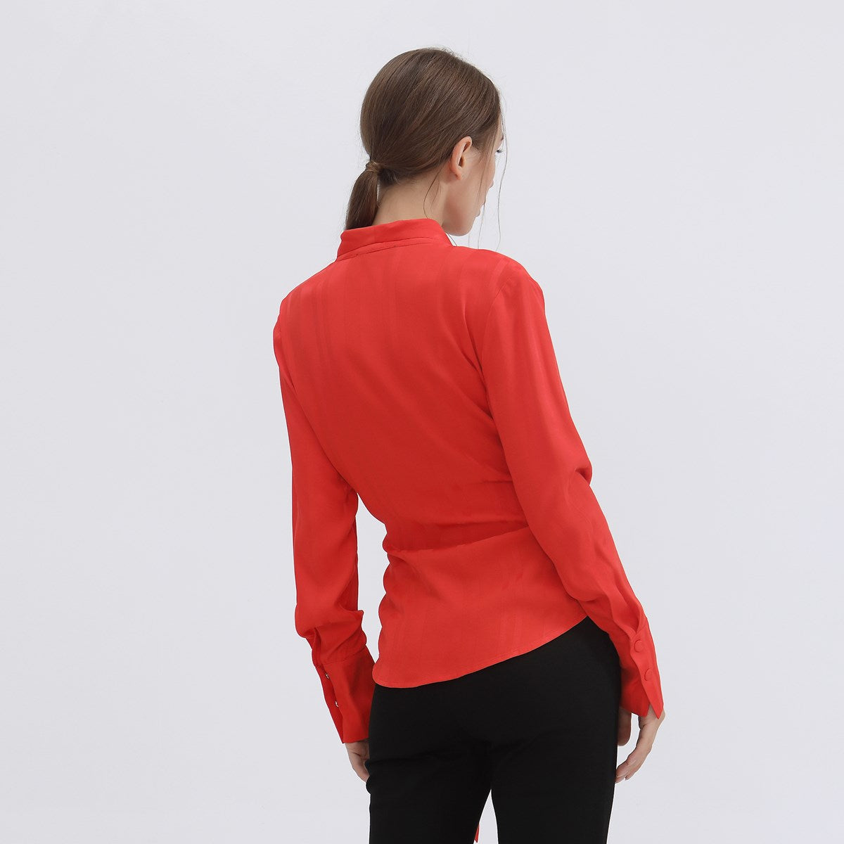 Blouse cache coeur