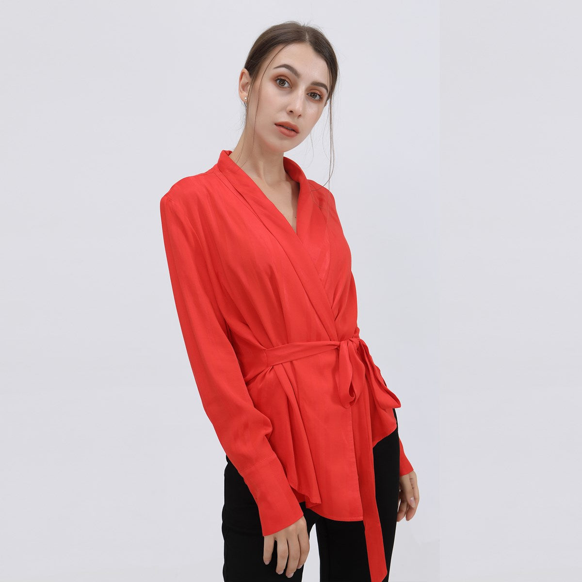 Blouse cache coeur