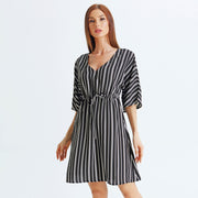 Robe tunique trapèze ample