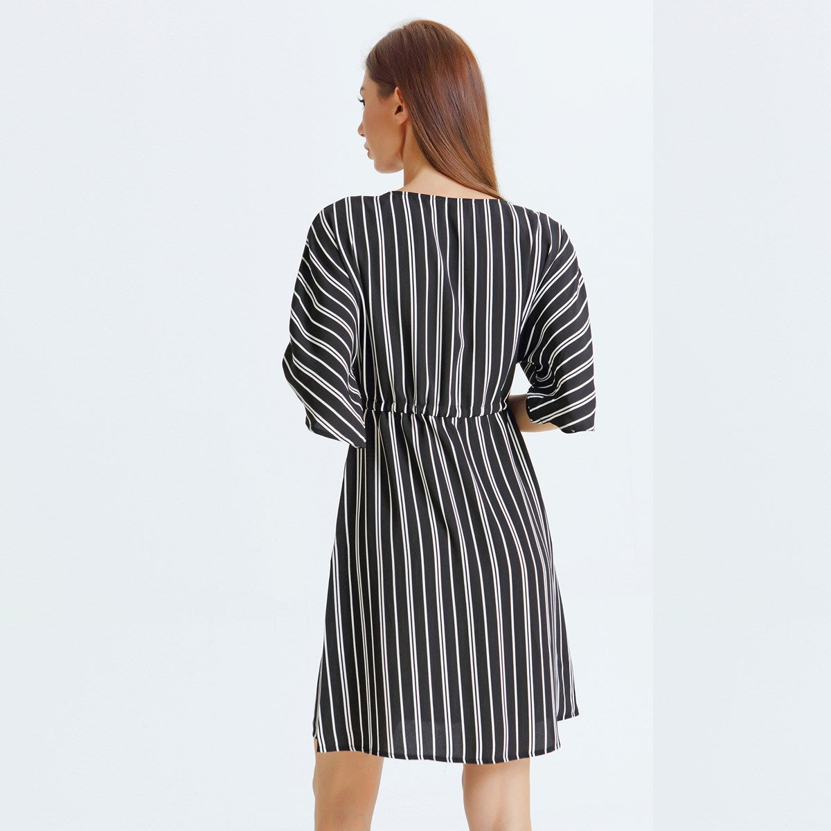 Robe tunique trapèze ample