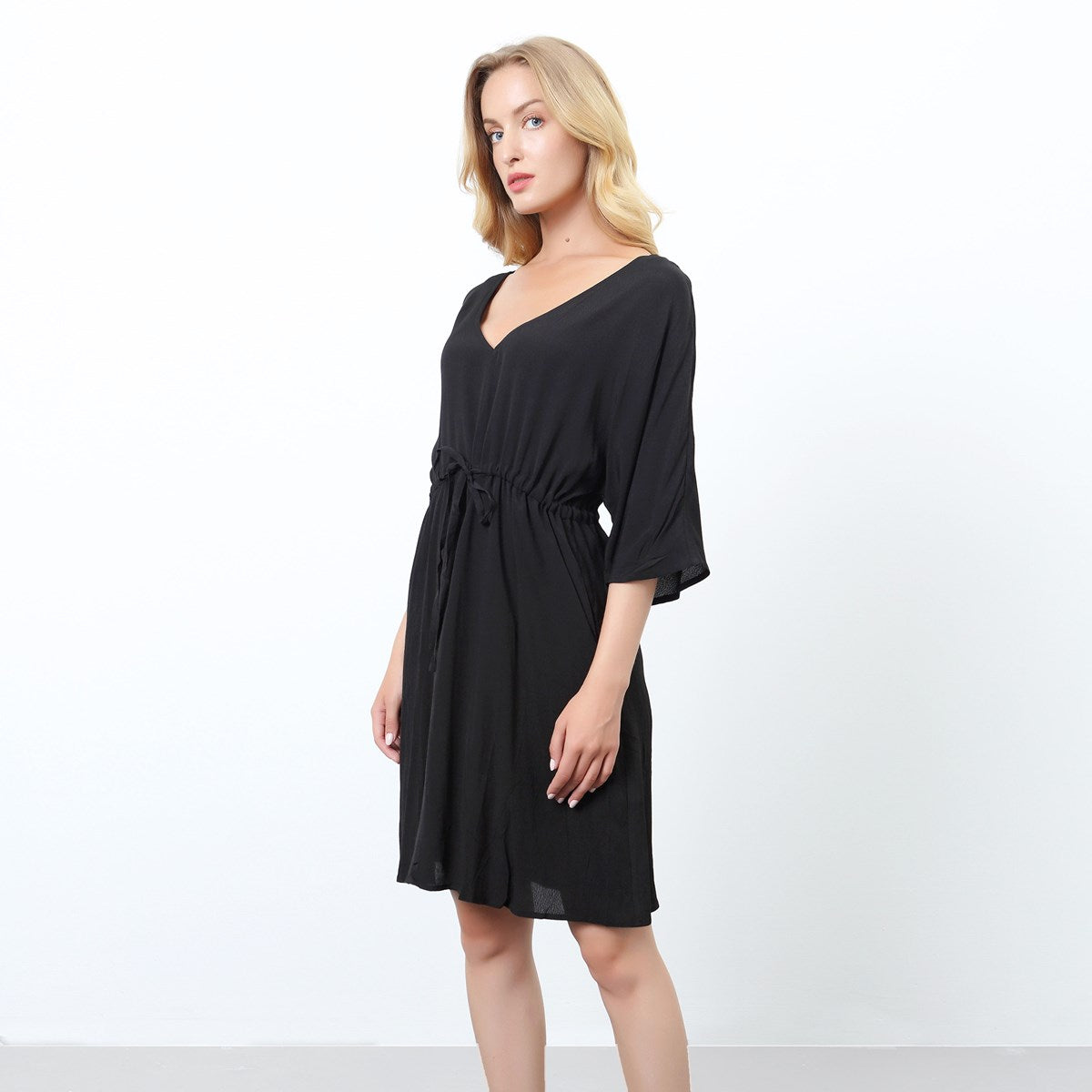 Robe tunique trapèze ample