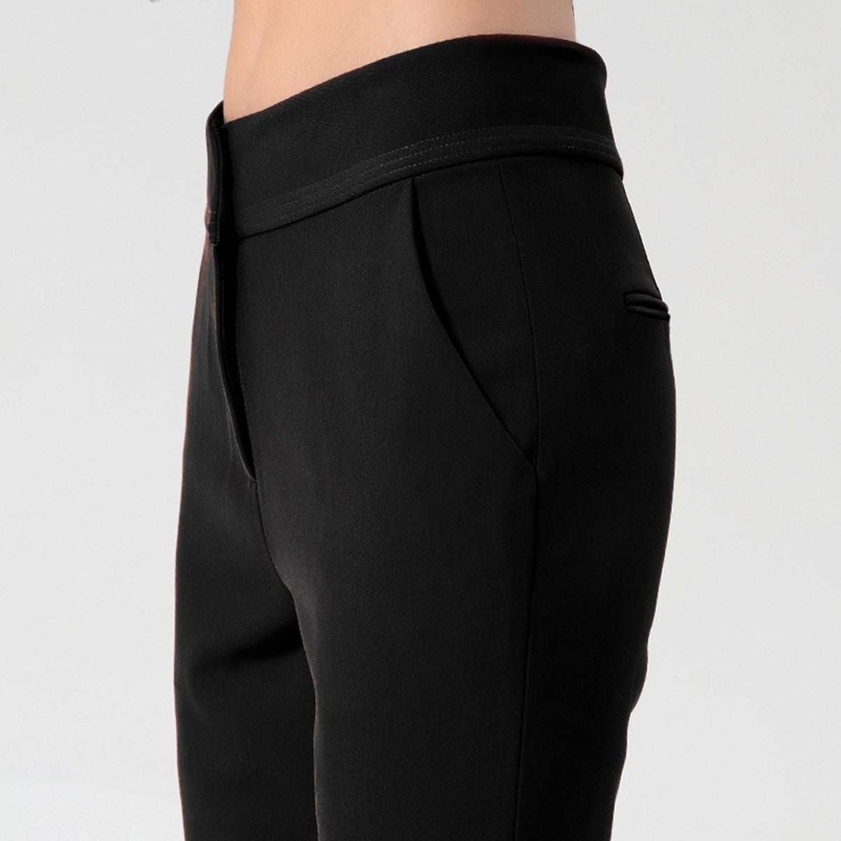 Pantalon long évasé style patte d eph