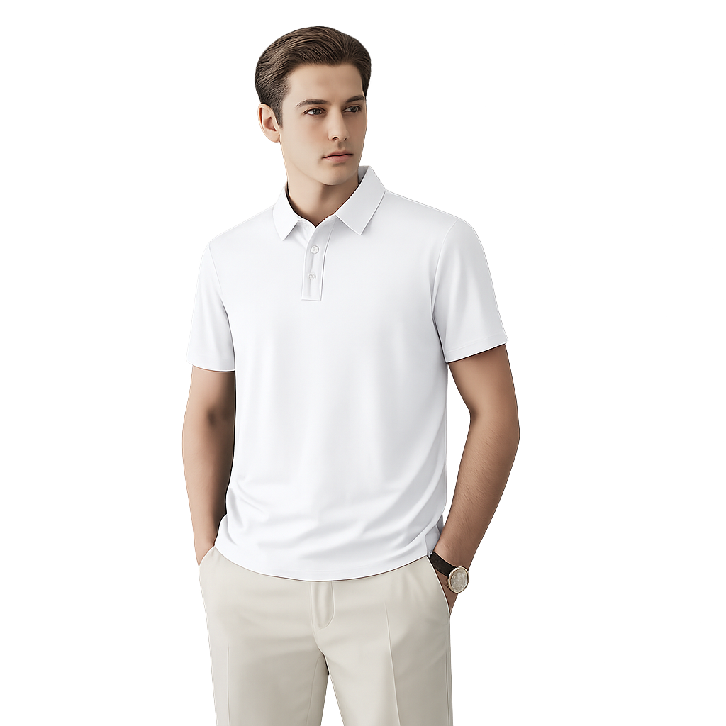 Polo casual chic manches courtes