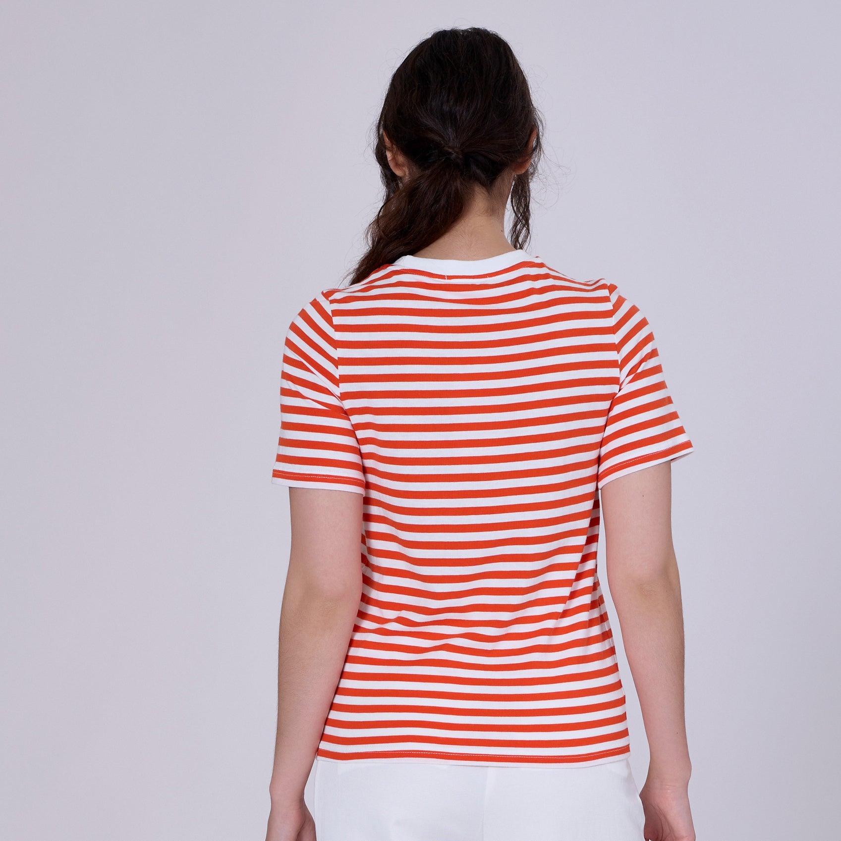 T-shirt marinière en coton