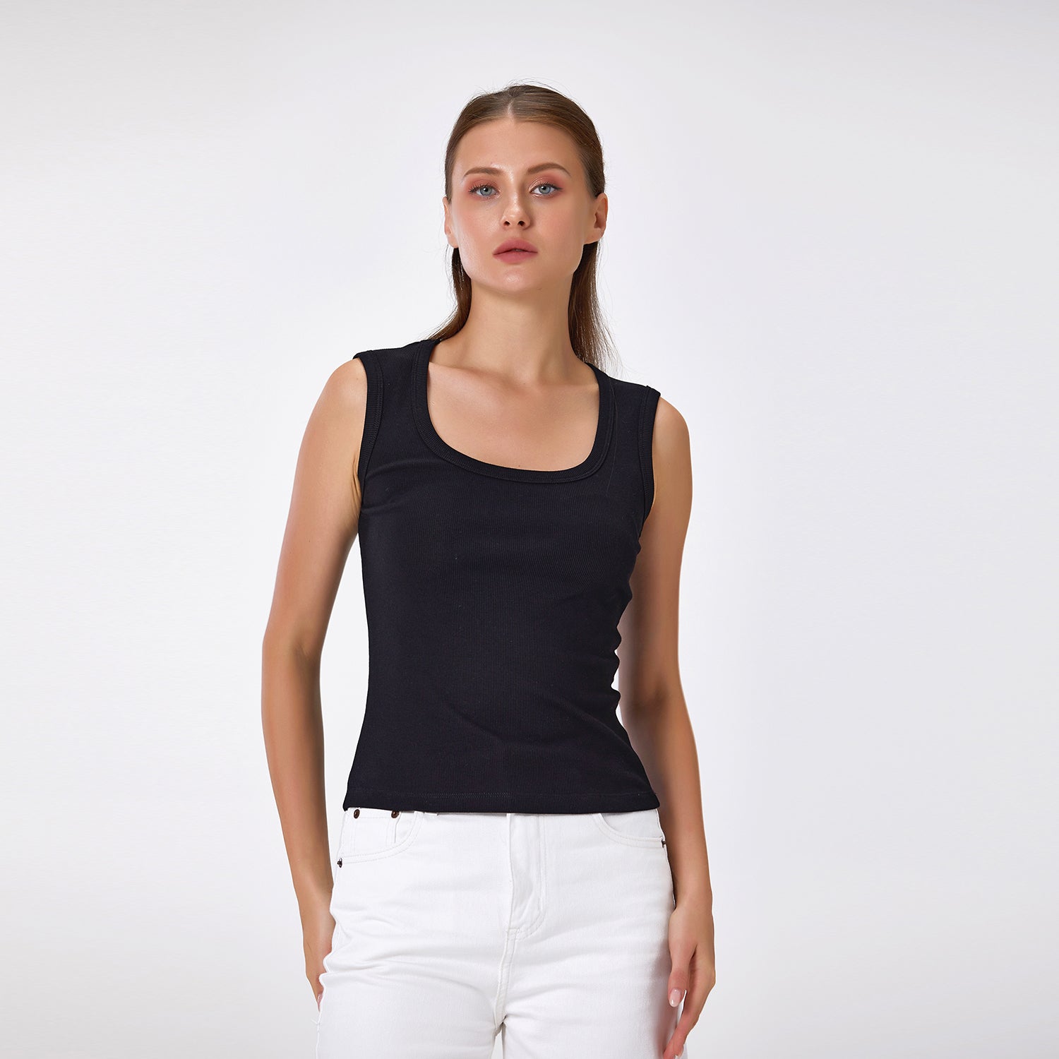 Débardeur basique encolure ronde