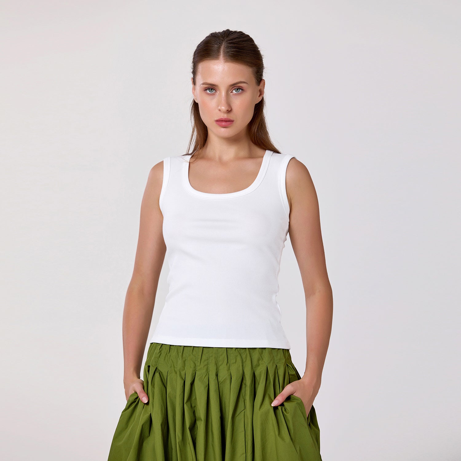 Débardeur basique encolure ronde